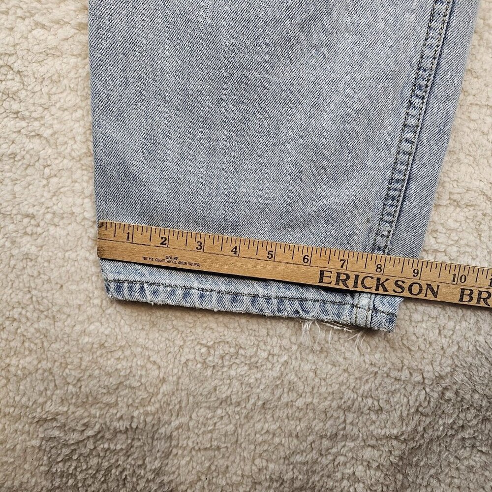 Levi's 550 Mens Jeans 38x34 Light Wash Relaxed Fit Straight Leg Y2K 100% Cotton - Picture 8 of 16
